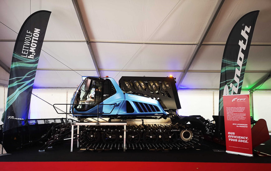 菲亚特动力科技 (FPT INDUSTRIAL) 以全新XC13助力世界首台搭载氢内燃机的雪道整理机的问世